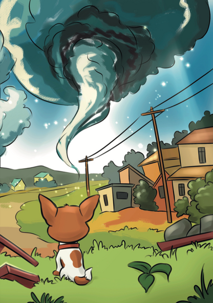 Storm Chasing: Cane The Weather Dog